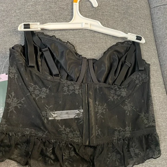 Target Black Lace Top - Picture 2 of 4